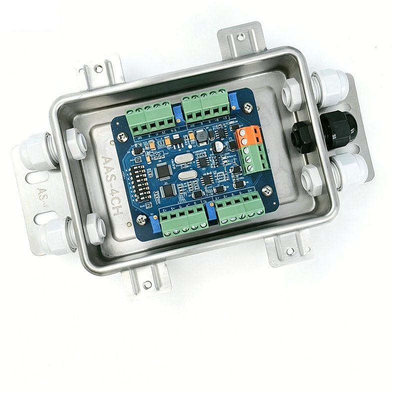 AAS Analog Weighing Junction Box 1-12CH Analog Weighing Module High Precision Transmitter