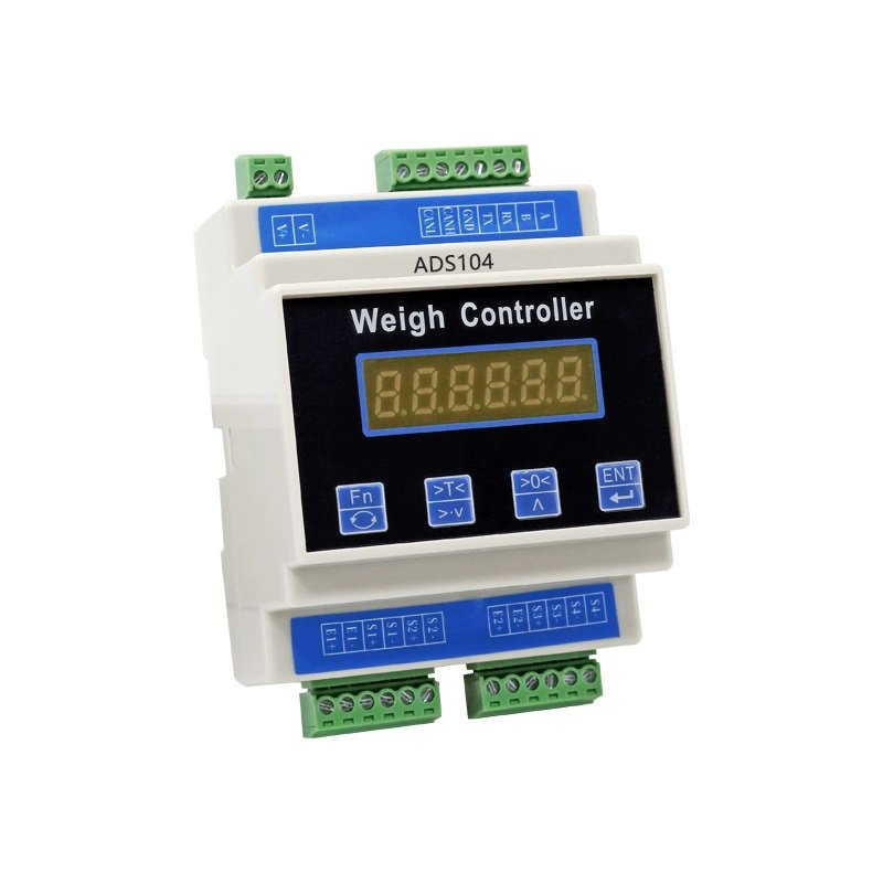 ADS104 4-Channel Digital Weighing Transmitter DIN Rail Mount Multi-Channel Controller