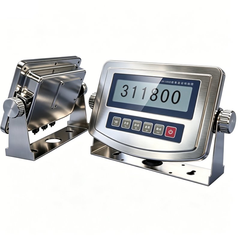 MEPT4 Weighing Instrument 220VAC/AA Battery 10Hz RS232 Platform Livestock