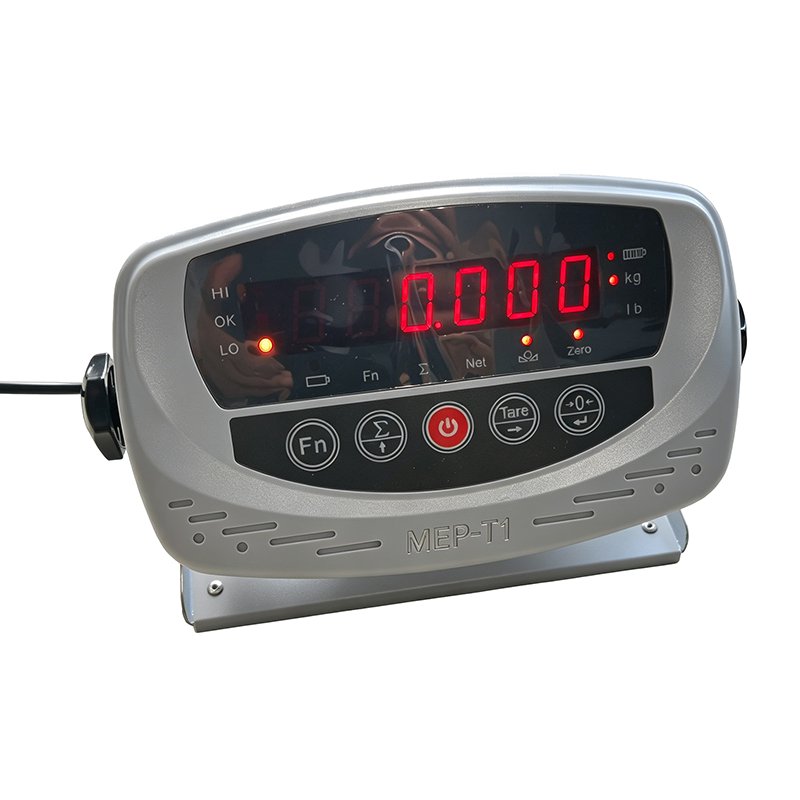 MEP-T1-D Platform Livestock Scale Instrument 220VAC/Battery Dual Power RS232