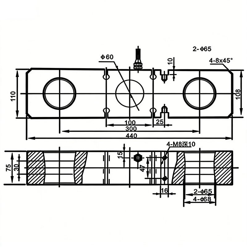 MLC321 - Hook scale, crane, load cell, 40ton MLC321 - Hook scale, crane, load cell, 40ton