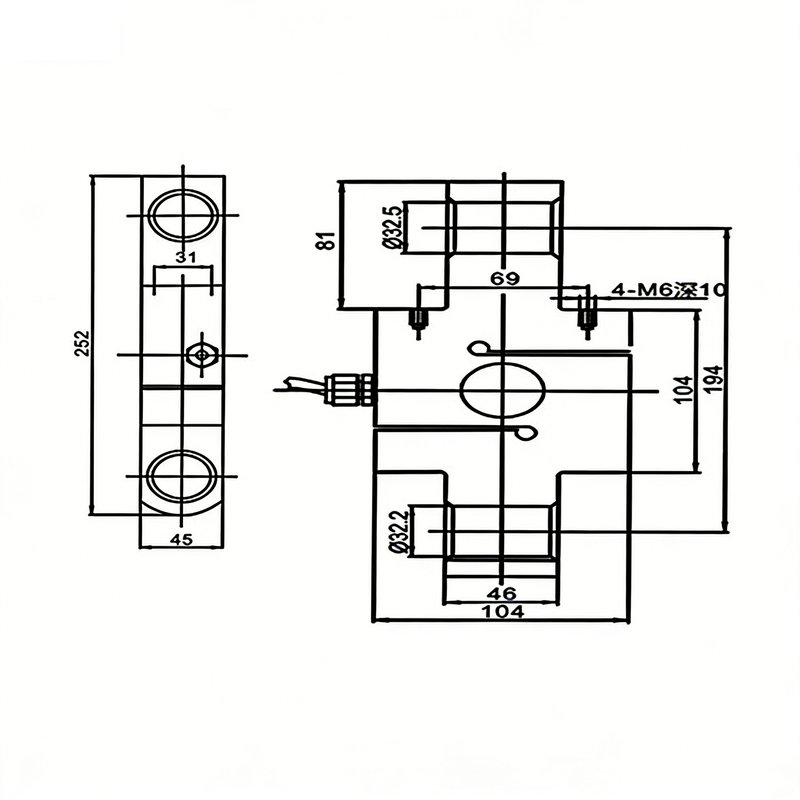 MLC326 Hook Scale Load Cell MLC326 Hook Scale Load Cell