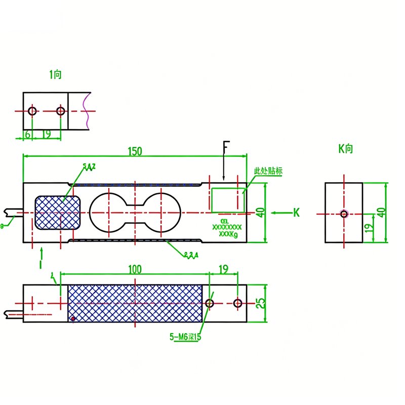 MLC650 Parallel Beam Load Cell MLC650 Parallel Beam Load Cell