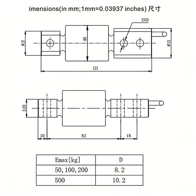 MLC812-Z6R Waterproof Load Cell MLC812-Z6R Waterproof Load Cell