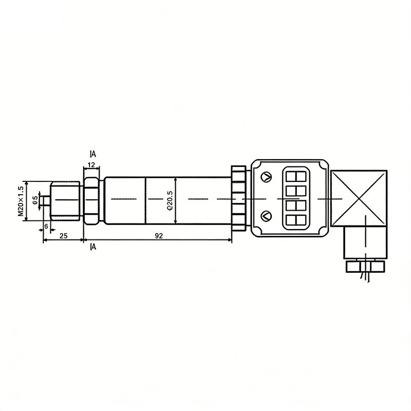 MPT281 Digital Pressure Sensor MPT281 Digital Pressure Sensor
