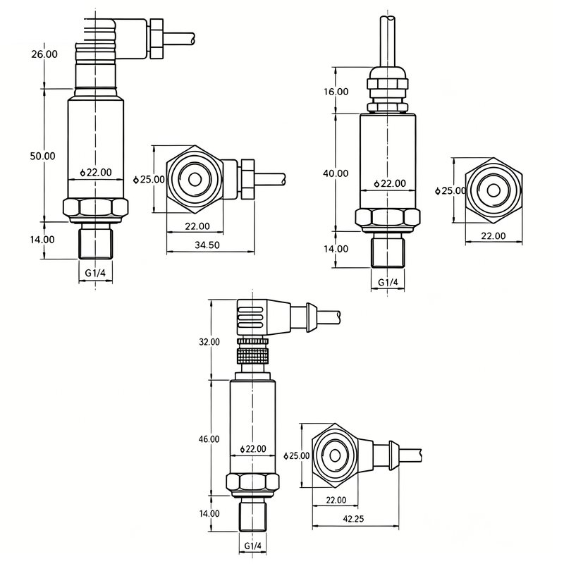 MPT201 Gauge Pressure Sensor MPT201 Gauge Pressure Sensor