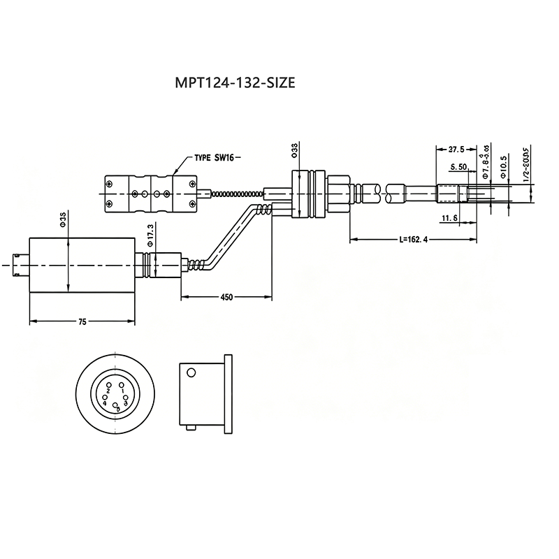 MPT124-132 Pressure Sensor MPT124-132 Pressure Sensor