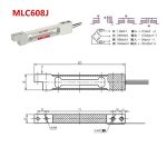 MLC608J electronic balance weighing sensor-MANYYEAR TECHNOLOGY