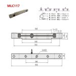 MLC117 alloy steel vehicle scale sensor-MANYYEAR TECHNOLOGY