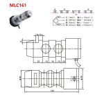 MLC161 overload safety limiter pin load cell-MANYYEAR TECHNOLOGY