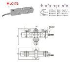 MLC172 wire rope tension weight sensor-MANYYEAR TECHNOLOGY