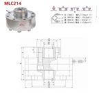 MLC214 round compression force sensor-MANYYEAR TECHNOLOGY