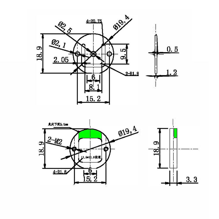 MLC291 Low-Cost Miniature Force Sensor 5-200kg-MANYYEAR TECHNOLOGY