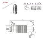 MLC403-column compression load cell-MANYYEAR TECHNOLOGY
