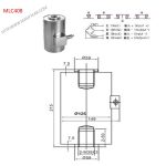 MLC408 hydraulic equipment force load cell-MANYYEAR TECHNOLOGY