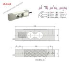 MLC650 aluminium alloy load cell-MANYYEAR TECHNOLOGY