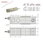 MLC803X platform scale weight sensor-MANYYEAR TECHNOLOGY