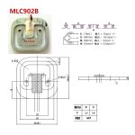 MLC902B health scale weight sensor-MANYYEAR TECHNOLOGY