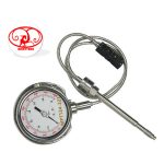 MPT124-221 High temperature melt pressure pointer gauge-MANYYEAR TECHNOLOGY