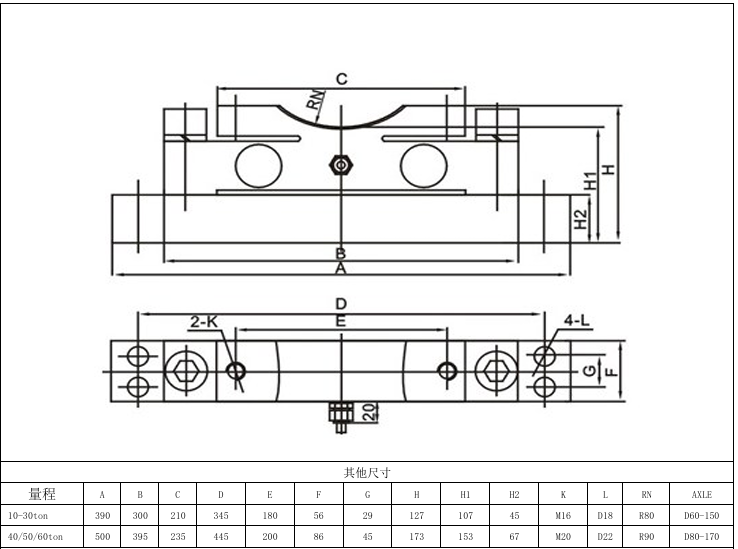 MLC115 High-Temperature Load Cell 10t-60t-MANYYEAR TECHNOLOGY MLC115 High-Temperature Load Cell 10t-60t-MANYYEAR TECHNOLOGY