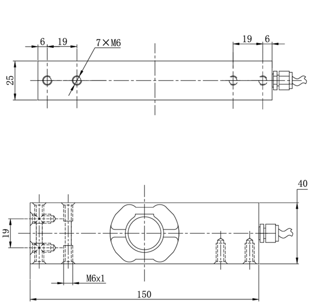 MLC813SPI water proof load cell IP68/IP69K-MANYYEAR TECHNOLOGY