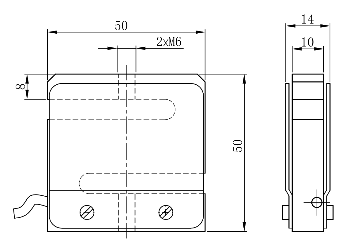 MLC304TG Micro Tension Sensor Winding Tension Load Cell.-MANYYEAR TECHNOLOGY MLC304TG Micro Tension Sensor Winding Tension Load Cell.-MANYYEAR TECHNOLOGY