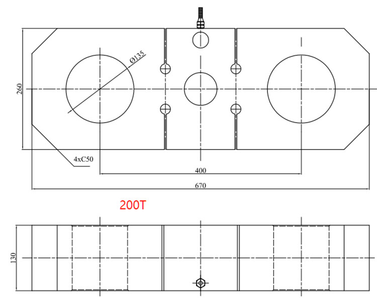 MLC324 Plate ring Tension Force Sensor 200Ton Crane Overload Load Cell-MANYYEAR TECHNOLOGY MLC324 Plate ring Tension Force Sensor 200Ton Crane Overload Load Cell-MANYYEAR TECHNOLOGY